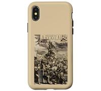 Bienvenue chez America Satire Dark Humor Allégorie Design Vintage Coque pour iPhone X/XS