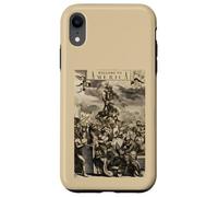 Bienvenue chez America Satire Dark Humor Allégorie Design Vintage Coque pour iPhone XR