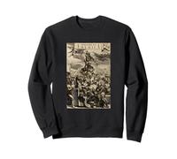 Bienvenue chez America Satire Dark Humor Allégorie Design Vintage Sweatshirt