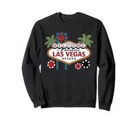 Bienvenue chez Fabulous Las Vegas Nevada Gambling Poker Jetons Sweatshirt