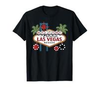 Bienvenue chez Fabulous Las Vegas Nevada Gambling Poker Jetons T-Shirt