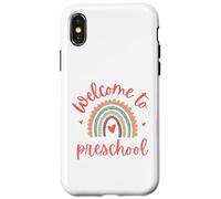 Bienvenue chez les enseignants préscolaires pour la rentrée scolaire Coque pour iPhone X/XS