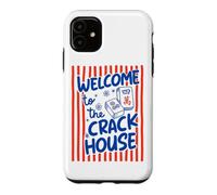 Bienvenue chez The Crack House Mahjong Jouant aux Amateurs de Mahjong Coque pour iPhone 11