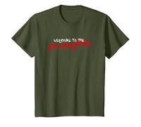 Bienvenue dans l'apocalypse T-Shirt, Enfant, Olive, 3 Ans