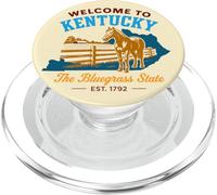 Bienvenue dans Le Kentucky, État des Chevaux PopSockets PopGrip pour MagSafe