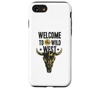 Bienvenue dans Le Logo Wild West Bull Skull Vintage Western Coque pour iPhone SE (2020) / 7/8