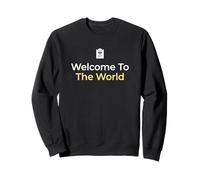 Bienvenue dans Le Monde infirmière Post-Partum Sweatshirt