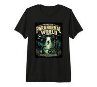 Bienvenue dans Le Monde Paranormal Cryptid UFO Fun Cosmic Realm T-Shirt Haut de Gamme