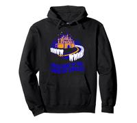 Bienvenue dans Le Pays des sourires Castle Teeth Design Sweat à Capuche