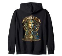 Bienvenue dans Le Singularity AI Biology Evolution Design Sweat à Capuche