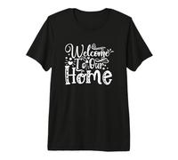 Bienvenue dans Notre Maison familiale décoration de Maison Bienvenue T-Shirt Haut de Gamme