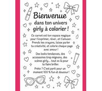 Bienvenue dans ton univers girly à Colorier: Les aventures de Léanna