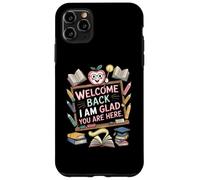 Bienvenue, Je suis Content Que tu sois là Amoureux Coque pour iPhone 11 Pro Max