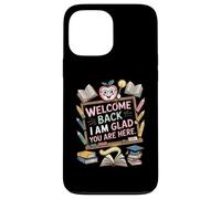 Bienvenue, Je suis Content Que tu sois là Amoureux Coque pour iPhone 13 Pro Max