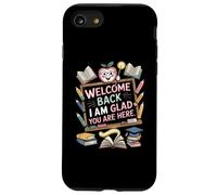Bienvenue, Je suis Content Que tu sois là Amoureux Coque pour iPhone SE (2020) / 7/8