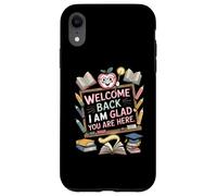 Bienvenue, Je suis Content Que tu sois là Amoureux Coque pour iPhone XR