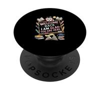 Bienvenue, Je suis Content Que tu sois là Amoureux PopSockets PopGrip Adhésif
