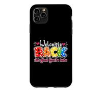 Bienvenue, Je suis Content Que tu sois là, Professeur de Retour à l'école Coque pour iPhone 11 Pro Max