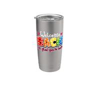 Bienvenue, je suis content que tu sois là, professeur de retour à l'école Gobelet isotherme en acier inoxydable double paroi