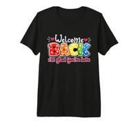 Bienvenue, Je suis Content Que tu sois là, Professeur de Retour à l'école T-Shirt Haut de Gamme