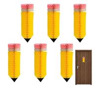 Bienvenue Retour Décorations de Bureau - 6 balles en nid d'abeille, Décorations de salle de classe de crayon, Crayon élémentaire Décoration de salle de classe | Décorations de salle de classe belles