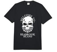 Bienvenue sur l'île de Seabrook Comfort Colors Adult Heavyweight T-Shirt