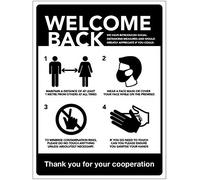 Bienvenue sur place/en magasin COVID19