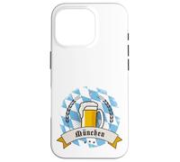 Bier München Bavière October Party Prost Tradition Coque pour iPhone 16 Pro