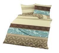 Bierbaum 4972_02 Parure de lit 135 x 200 cm + 80 x 80 cm (Café)