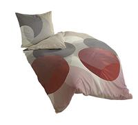 Bierbaum Parure de Lit, Flanelle, Galet, 135 cm x 200 cm