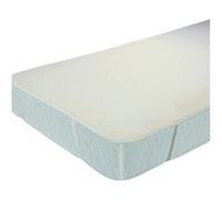 Bierbaum wohnen protège matelas molletonné sanfor 90 x 200 cm Blanc G