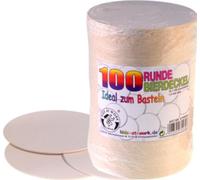 bierdeckel junior 10,5 cm carton brun 100 pièces