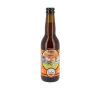 Bière ambrée 5,6% 33 rasserie la Lie - L'ambrée du hameau