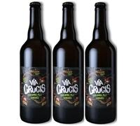 Bière Ambrée Mélusine Brown Ale Vendéenne BIO "Via Crucis" 5,6% - 3 x 75cl.