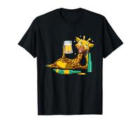 Bière amusante en forme de girafe T-Shirt
