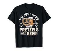 Bière amusante et bretzel Oktoberfest Foodie T-Shirt
