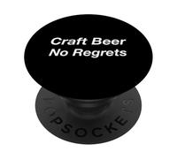 Bière Artisanale sans Regrets PopSockets PopGrip Adhésif