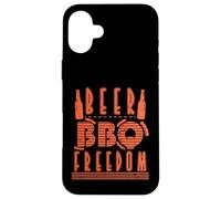 Bière BBQ Freedom Coque pour iPhone 16 Plus