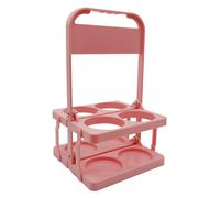 Bière de bière - Organisateur de bouteille de vin et de lait pliable sans débordement, porte-fourre-tout du porte-bagages de boisson à quatre compartiments | Rack de vin de portable pour les éc