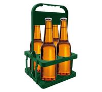 Bière De Bière - Organisateur De Lait À Vin, Porte-tasse Pliable | Panier De Voyage Compact, Structure De Base Renforcée, Fourre-tout De Boisson Portable Pour Les Voyages En Plein Air De L'école De Gy