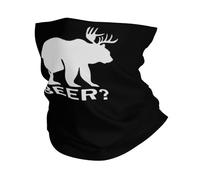 Bière De Cerf Ours en Filet Étanche À La Poussière Bande De Cheveux Élastique Protection du Visage Gaiter pour Ski Femme Homme