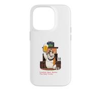 Bière de Football Banter Holy Trinity British Bulldog Beer Coque pour iPhone 14 Pro