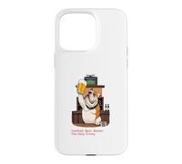 Bière de Football Banter Holy Trinity British Bulldog Beer Coque pour iPhone 15 Pro Max