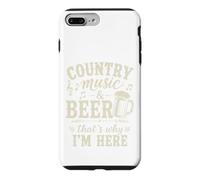 Bière de Musique Country That's Why I'm Here Western Beer Lover Coque pour iPhone 7 Plus/8 Plus