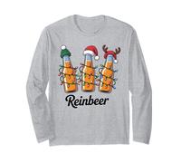 Bière de Noël Amusante pour Boire de l'humour Manche Longue