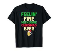 Bière De Noël pour Se Sentir Bien Ambiance Détente T-Shirt