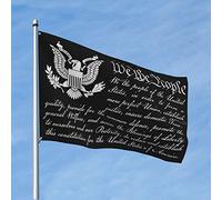 Bière Decor Constitution We The People Drapeau Drapeaux pour Man Cave Outdoor Signes and Decor (Taille : 120 x 180 cm)