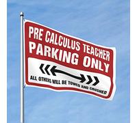 Bière Decor Pre Calcul Professeur Parking Only Flag Stuff For Boys Room Garden Flag Funny (Taille : 30 x 45 cm)