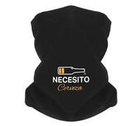Bière en bouteille. Il faut des cervezas. Écharpe pare-vent pour hommes masque de manche couette chapeau de casquette pour femmes couvre-chef en plein air se garder au chaud hiver multifonctionnel.