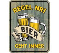 Bière - Enseignes amusantes - La bière, ça marche toujours